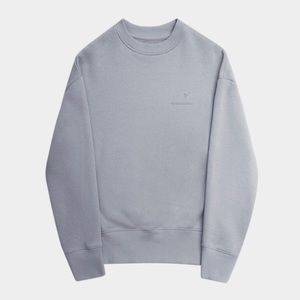 The Arrivals Co-Ed Crewneck Sweater in Concrete